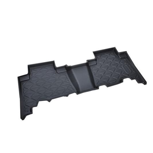 (ブラック) TPE素材採用 3D フロアマット 2列目用 ランドクルーザープラド 150系