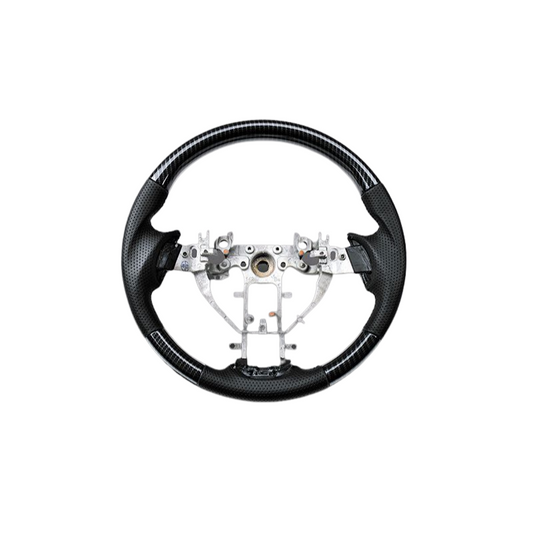 (カーボン調) ガングリップ オリジナル コンビステアリング エクストレイル T32 前期