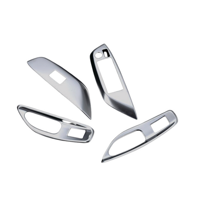 (シルバー) 前後左右4Pセット パワーウインドウスイッチパネル ヤリス KSP210/MXPA1#/MXPH1#]