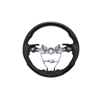 (ピアノブラック) ガングリップ オリジナル コンビステアリング RAV4 50系 2019.4-