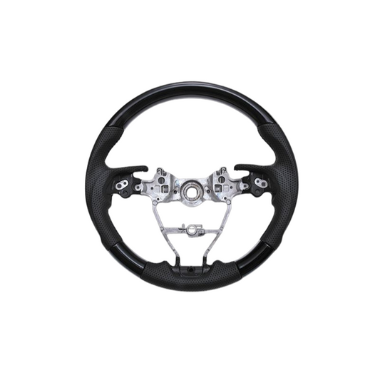 (ピアノブラック) ガングリップ オリジナル コンビステアリング RAV4 50系 2019.4-