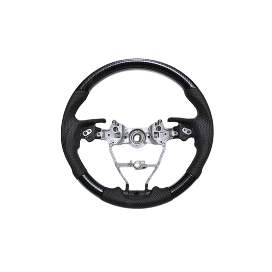 (カーボン調) ガングリップ オリジナル コンビステアリング RAV4 50系 2019.4-