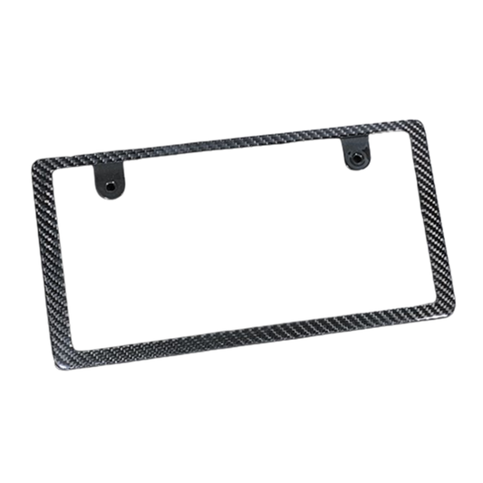 (フロント用) CFRP リアルカーボンナンバーフレーム 汎用