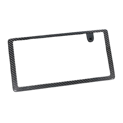 (リア用) CFRP リアルカーボンナンバーフレーム 汎用