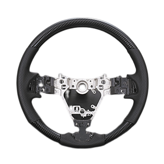 (カーボン調) ノーマルグリップ オリジナル コンビステアリング ウェイク WAKE LA700系 2017/2-