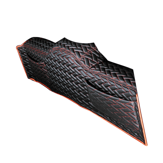 (ブラック×レッド)  レザーシートカバー Type VOID ヴェルファイア VELLFIRE 30系 VOID-1773