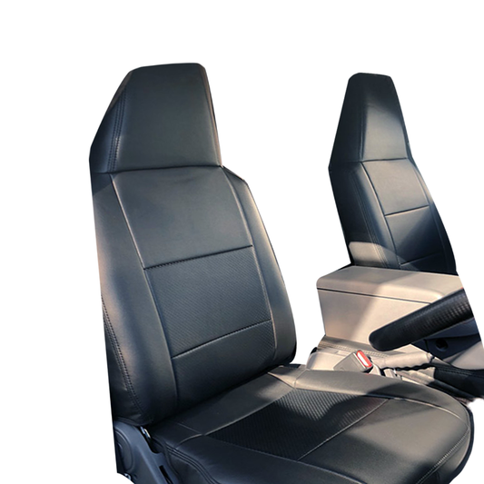 (ブラックレザー) Azur 機能性シートカバー フロント用 運転席助手席セット ボンゴトラック SKP2T / SKP2L / SLP2T / SLP2L DX / GL H24/06-R02/06