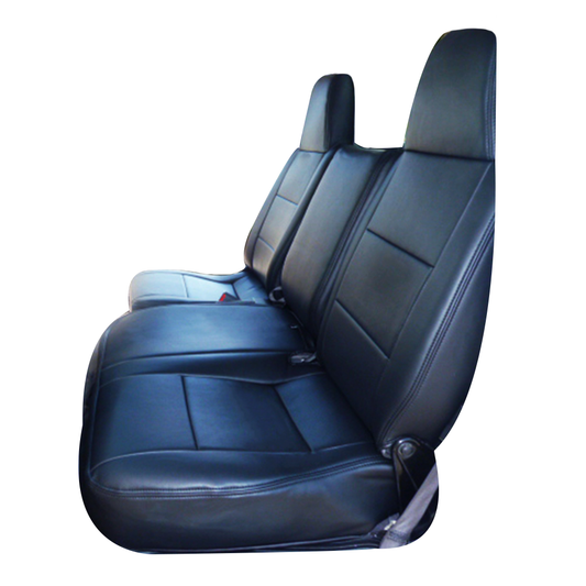 (ブラックレザー) Azur 機能性シートカバー フロント用 運転席助手席セット ボンゴトラック SK82T/SK82L/SK22L/SK22T/SKF2T DX / GL H11/06-H22/07