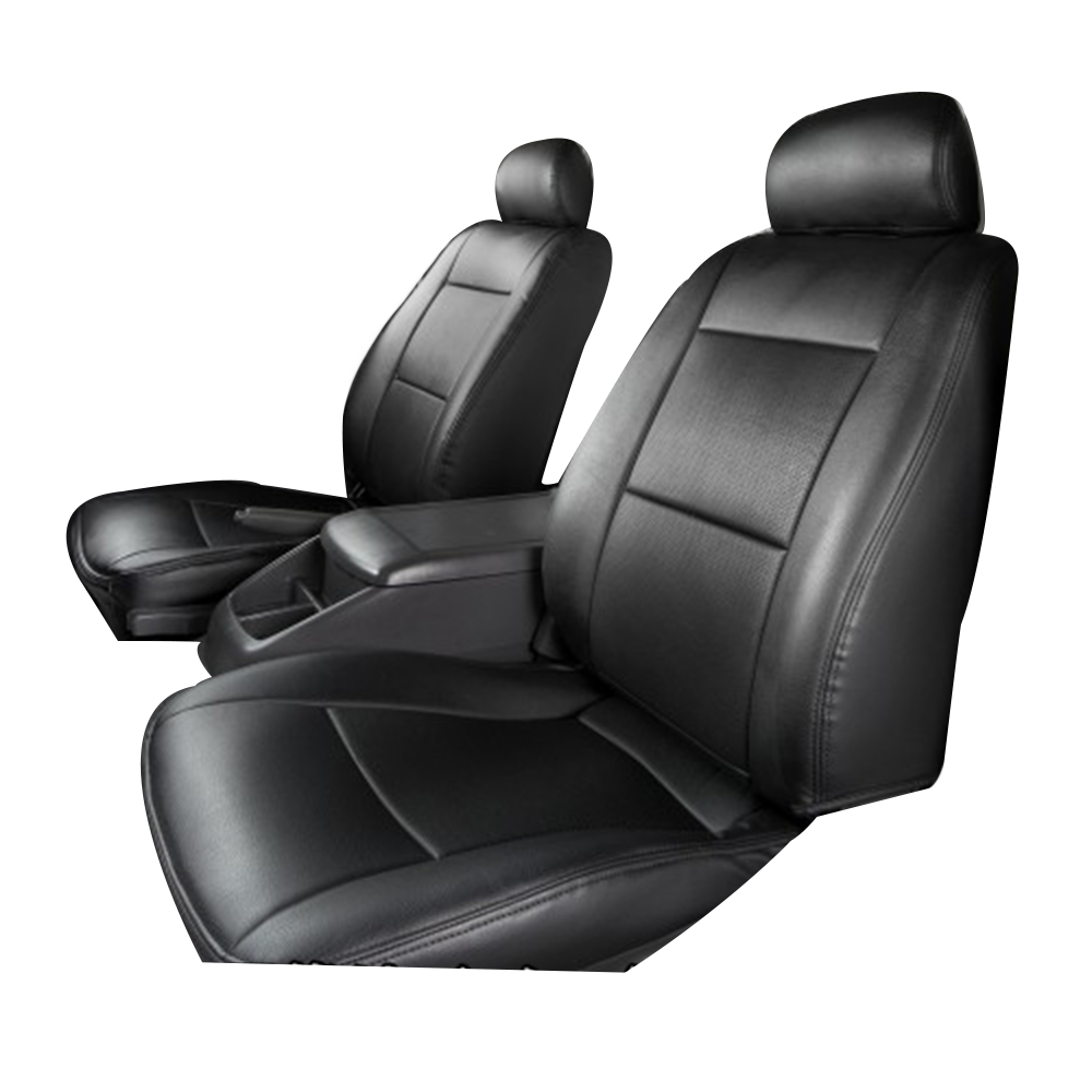 (ブラックレザー) Azur 機能性シートカバー フロント用 運転席助手席セット エブリイワゴン DA62W H13/09-H17/07