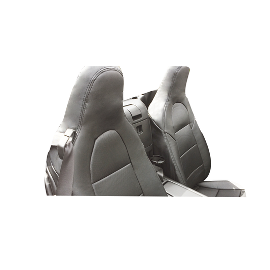 (ブラックレザー) Azur 機能性シートカバー フロント用 運転席助手席セット ロードスター ND5RC H27/05-