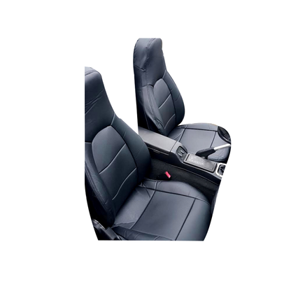 (ブラックレザー) Azur 機能性シートカバー フロント用 運転席助手席セット ロードスター NA8C H5/07-H10/01