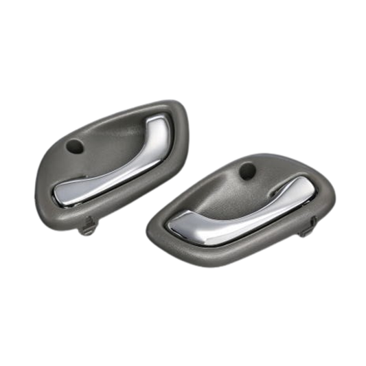 (ベースグレー) フロント左右2Pセット インサイドドアハンドル 交換式 キャリー/スーパーキャリー DC51T/DD51T/DC51B/DD51B/DA52T/DB52T/DA62T