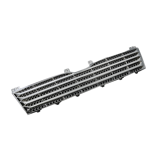 (クロームメッキ仕上げ) ABS樹脂製 フロントグリル 純正交換式 ハイエースバン /レジアスエースバン 3型 標準ボディ専用