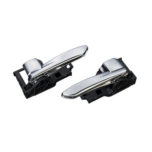 (クロームメッキ) ABS樹脂製 インサイドドアハンドル 純正交換タイプ 左右セット RAV4 50系 他