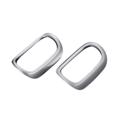 (サテンシルバー) ABS樹脂製 エアコンダクトパネル 2P ヤリス MXPA10/MXPA15/KSP210