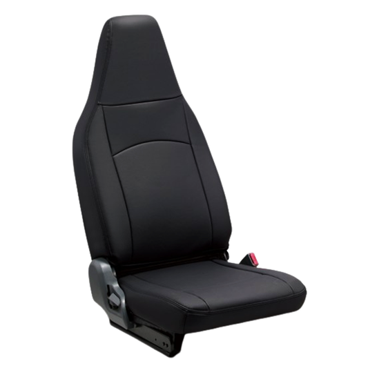 (ブラック) ES-4007-01 クラッツィオ 働くクルマシリーズ ストロングレザーシートカバー スーパーキャリイ DA16T X / L H30/5-