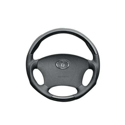 (ピアノブラック) お得な3点セット パネル15P＋ステアリング＋シフトノブ ハイエース / レジアスエース 200系 1型 ワイド車