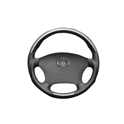 (黒木目) お得な3点セット パネル25P＋ステアリング＋シフトノブ ハイエース / レジアスエース 200系 1型 標準車
