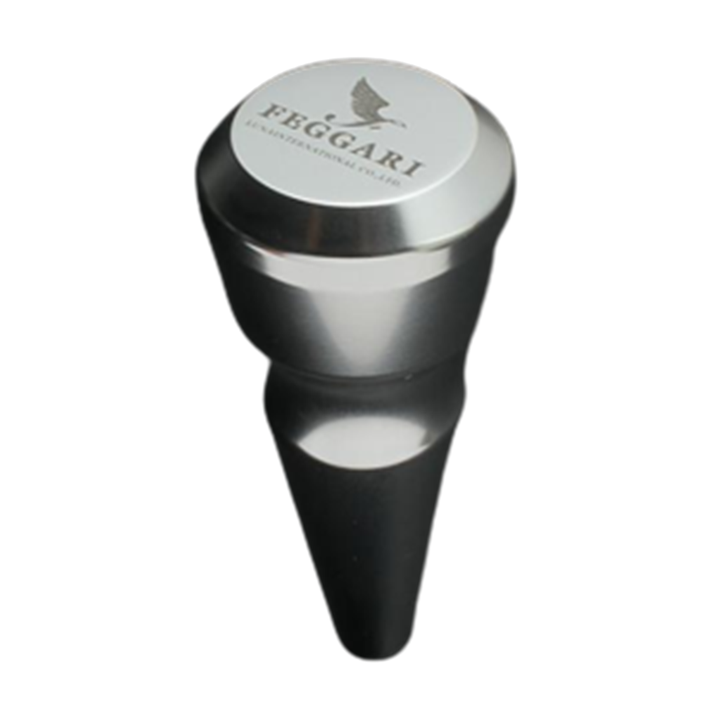 (シルバー) ビレットシフトノブ アルミ削り出し トヨタ車汎用 FEGGARI BLST1