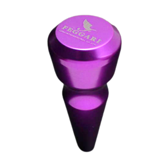 (パープル) ビレットシフトノブ アルミ削り出し トヨタ車汎用 FEGGARI BLST11
