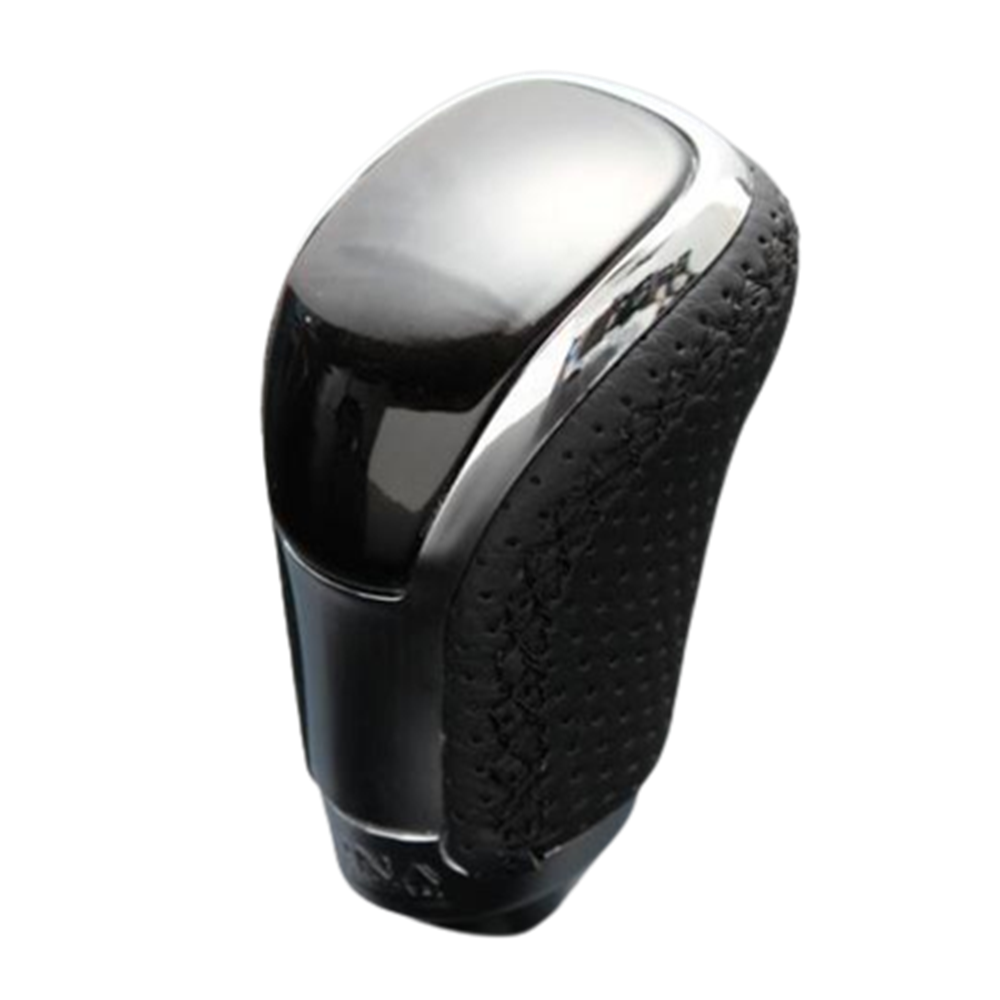 (黒木目ゴールド×ブラックユーロステッチ) Vタイプスタンダード シフトノブ アクア NHP10系 FEGGARI STV152EBK-002