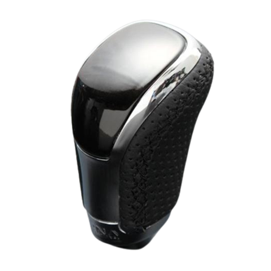(黒木目ゴールド×ブラックユーロステッチ) Vタイプスタンダード シフトノブ アルファード 10系 FEGGARI STV152EBK-009