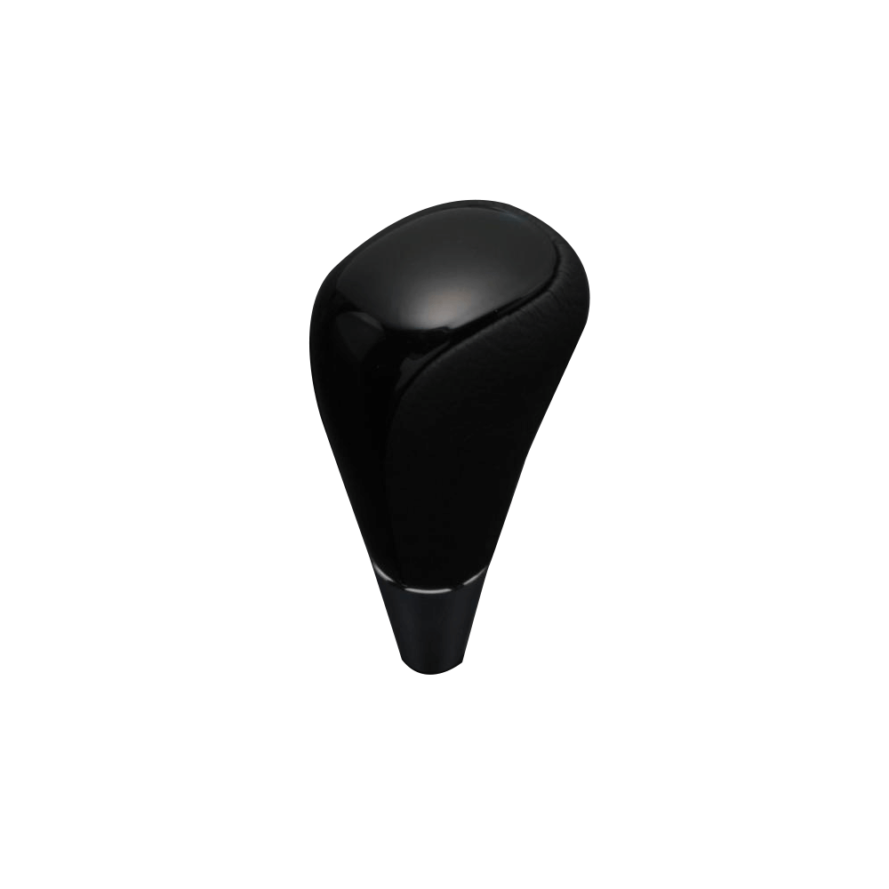 (ピアノブラック) 本革・本杢ロングタイプ シフトノブ カムリ 50系 後期 FEGGARI SDL004-020