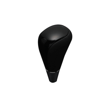 (ピアノブラック) 本革・本杢ロングタイプ シフトノブ カムリ 50系 後期 FEGGARI SDL004-020