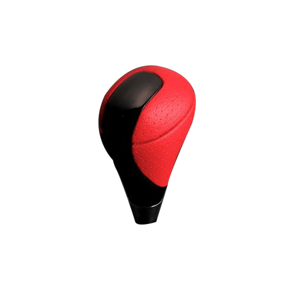 (ピアノブラック×ロッソコルサレッドレザー) レクサスルック シフトノブ ノア 80系 FEGGARI SLT-LX08-018