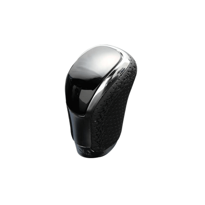(ピアノブラック×ブラックユーロステッチ) Vタイプスタンダード シフトノブ ハイエース / レジアスエース 200系 1型 FEGGARI STV126EBK-003
