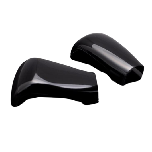 (ピアノブラック) 2ピース 3D立体シフトノブカバー キャラバン NV350 前期 GX FEGGARI PLT893-001