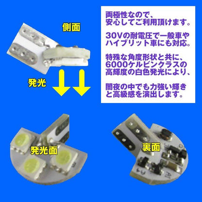LEDライセンスランプ ワゴンR MH21 (H15/9〜) DYPオリジナル ナンバー灯