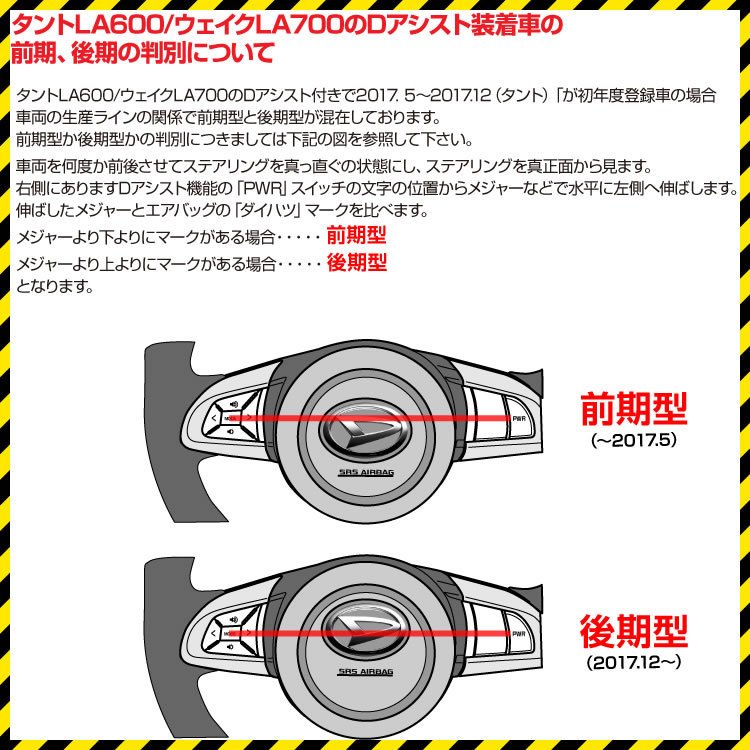 (ピアノブラック) ガングリップ ステアリング DAIHATSU アトレーワゴン S321 / 331 (H28/11-R2/9)