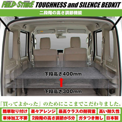 【硬質マットタイプ/重歩行用ダークウッド】Field Strike フルサイズ ベッドキット バモスホビオ HM3/4 (H15/4-)長さ1600mm！