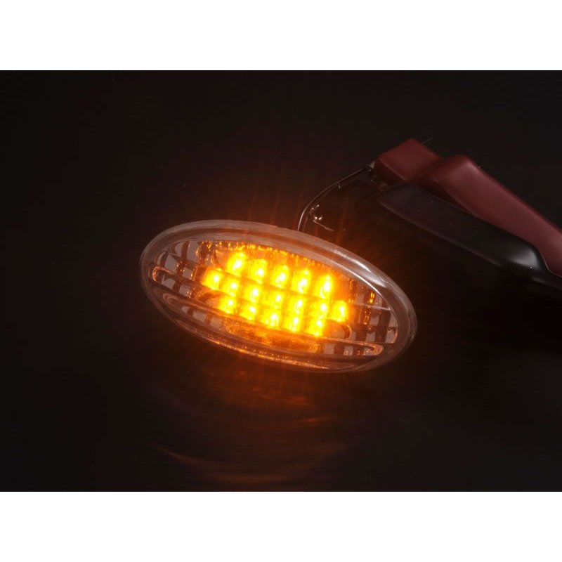 LEDサイドマーカー クリスタルレンズ アテンザスポーツワゴンGY系(H14/6〜H20/1)