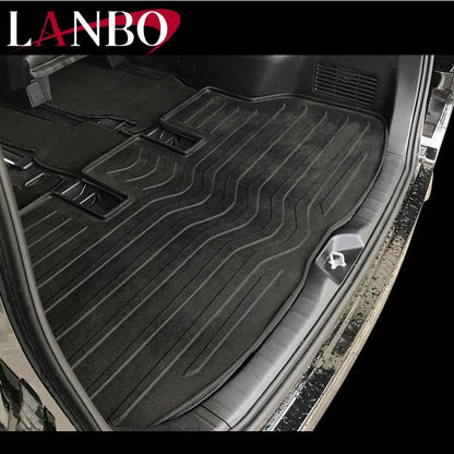 【汚れ防止 アウトドア等にお勧め！】LANBO ランボ 3Dラゲッジマット  ノア ヴォクシー 80 エスクァイア (H26/1-)