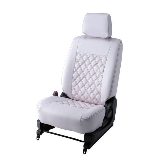 【ホワイト】Bellezza ベレッツァワイルドステッチシートカバー ノート E12(H26/1〜)後期